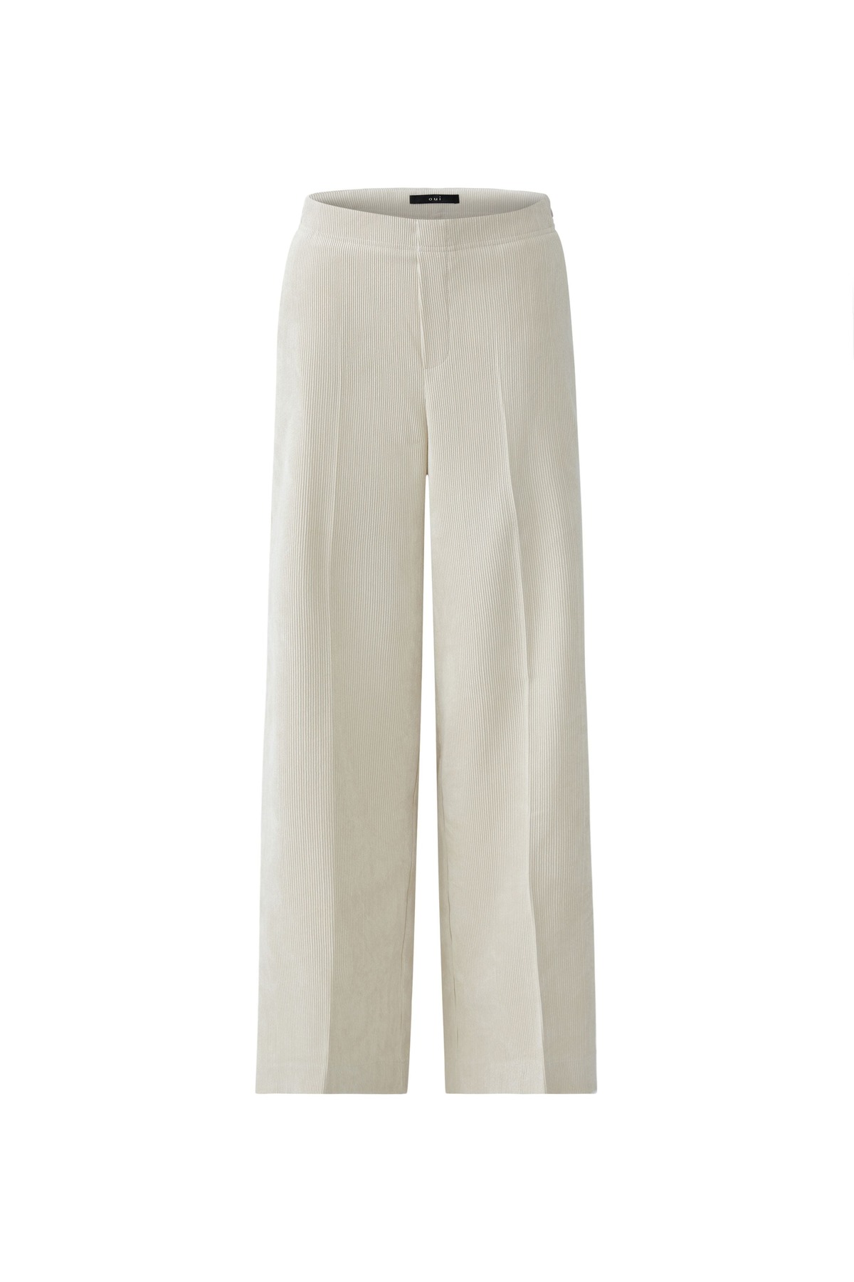 OUI FASHION Pantalon Corduroy Pants - Ivory - Image 1 of 6