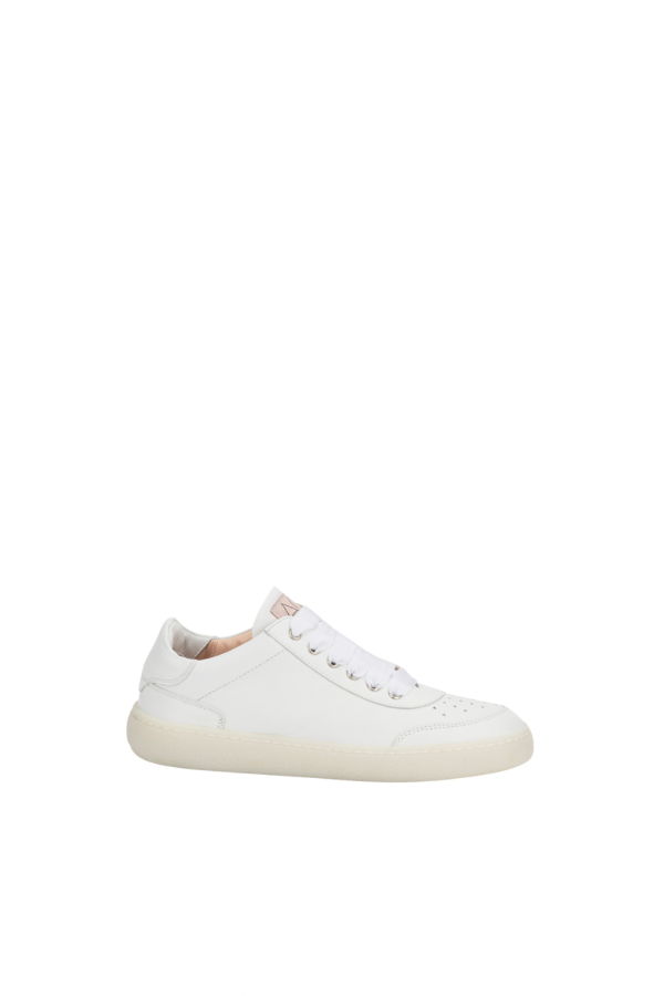 AGL Chewy Lace Up Sneaker - White