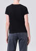 AGOLDE Long Line Adine Tee - Black - Thumbnail 2