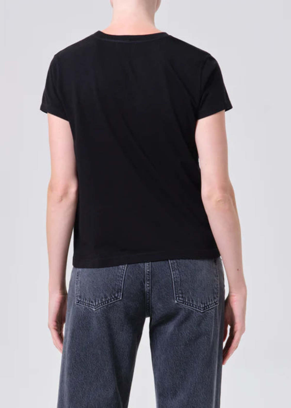 AGOLDE Long Line Adine Tee - Black - Image 2 of 2