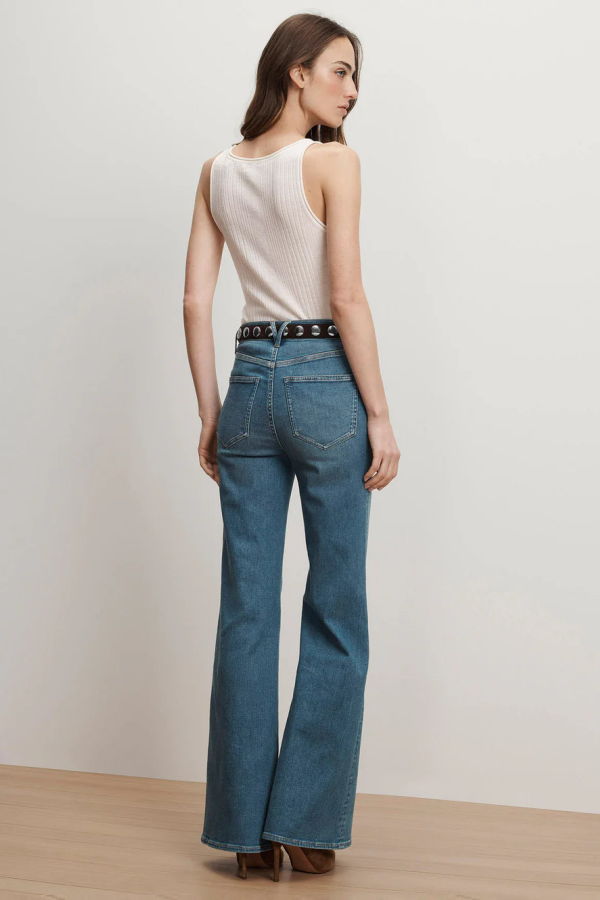 Veronica Beard Birke Merino Wool Tank - Ivory