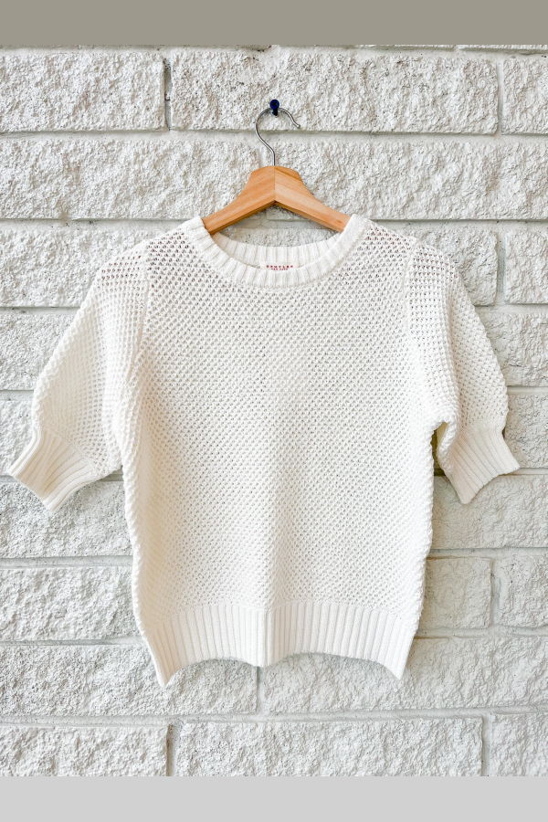 demylee Sherry Cotton Top - White