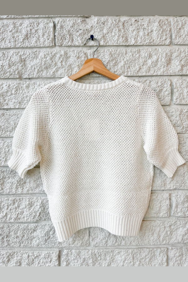 demylee Sherry Cotton Top - White