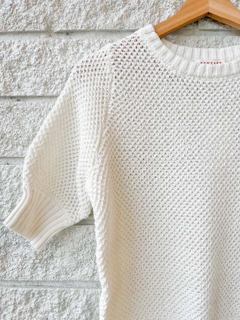 demylee Sherry Cotton Top - White