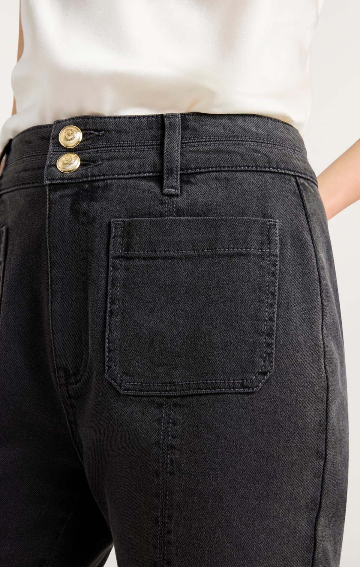 Cinq à Sept Dahlia Long Dorothea Jeans - Image 6 of 8