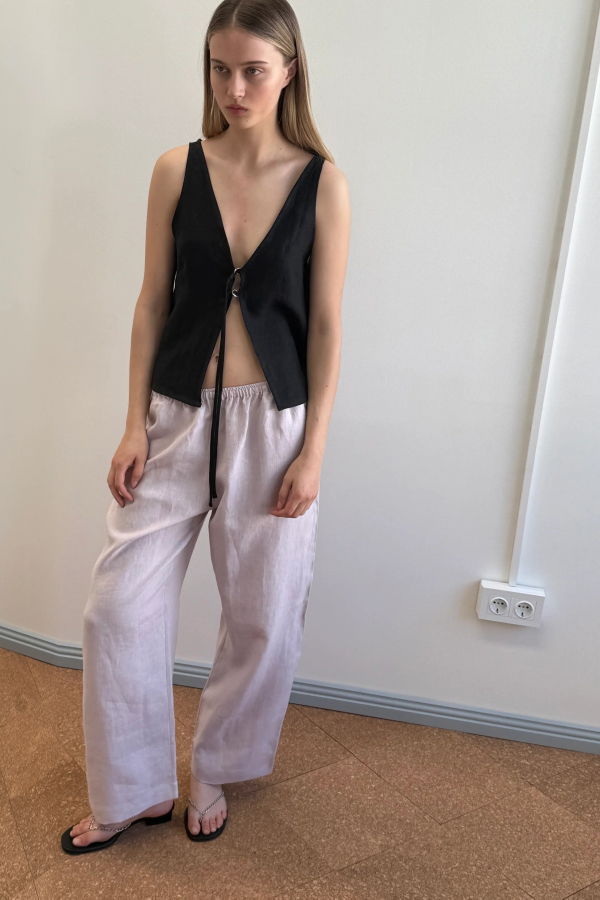 Deiji Studios Ease Trousers - Lilac