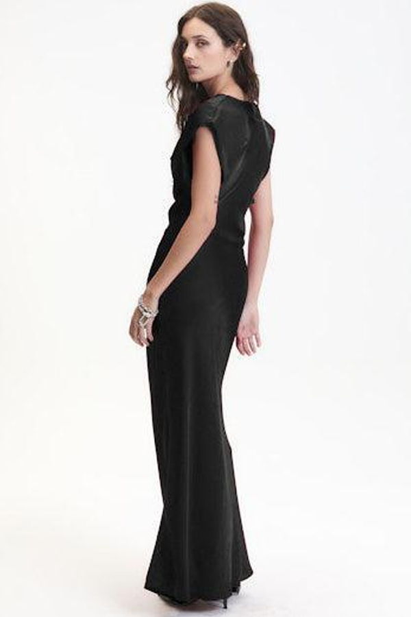 Deluc Dahlia Dress - Black