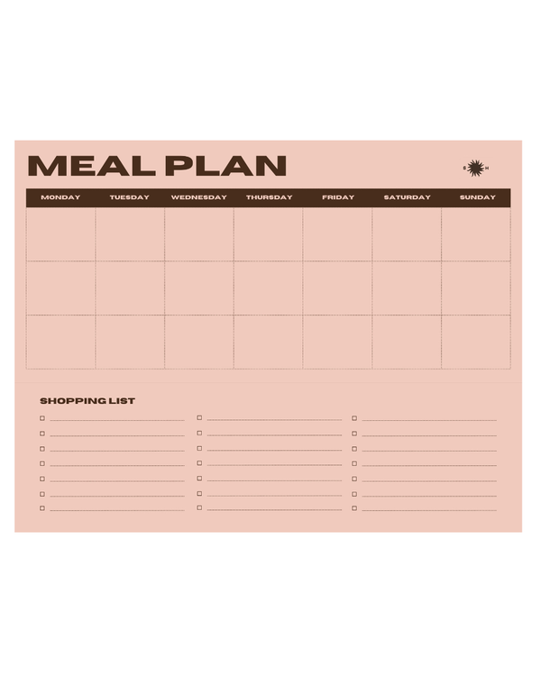 Snderhaus Meal Planner
