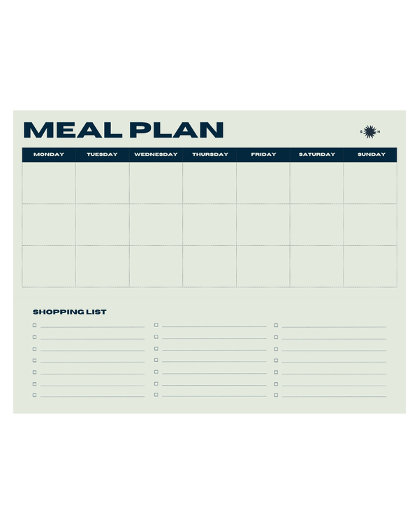 Snderhaus Meal Planner