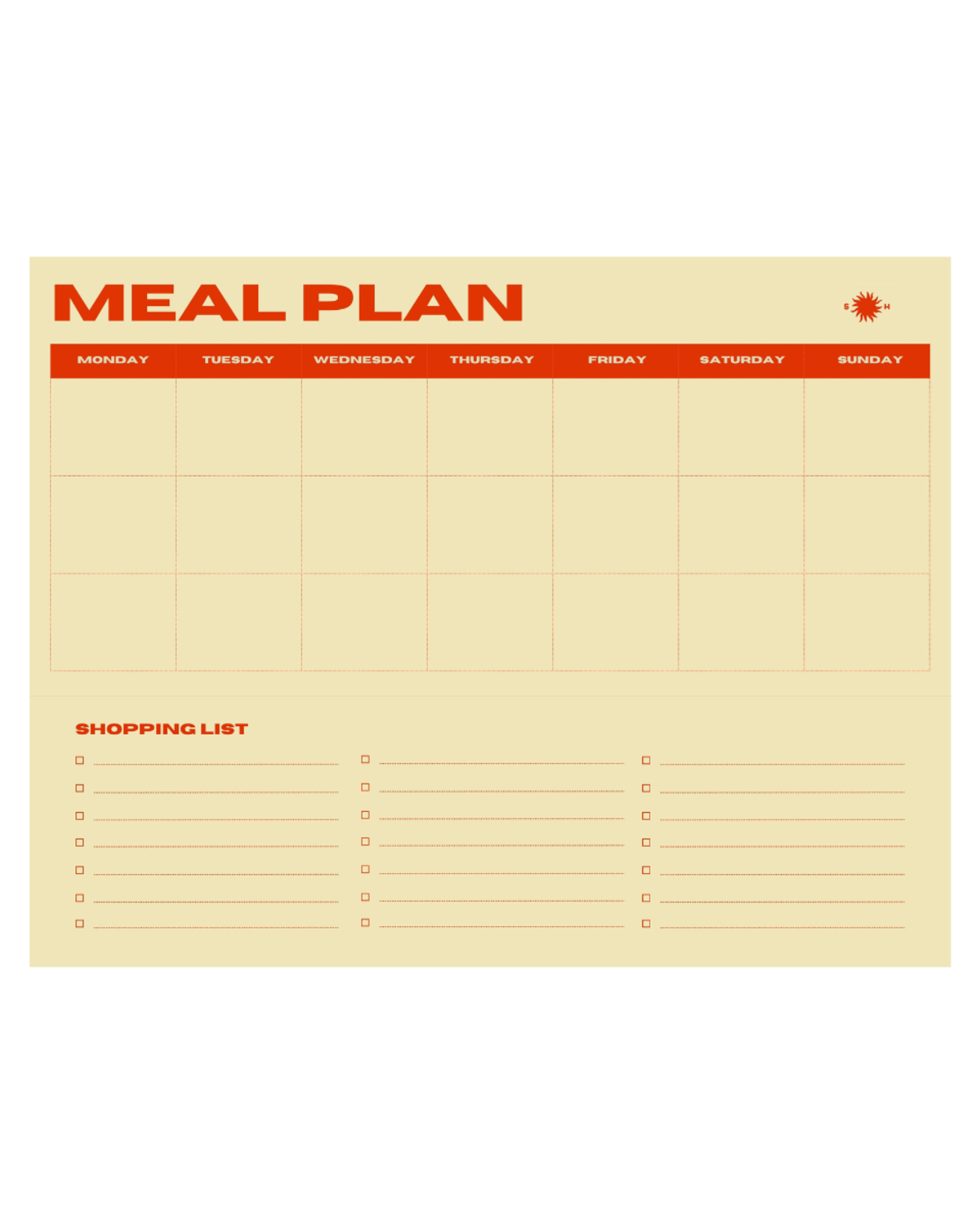 Sønderhaus Meal Planner - Image 8 of 10