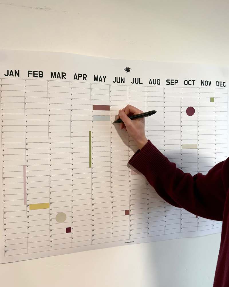 Snderhaus Yearly Planner