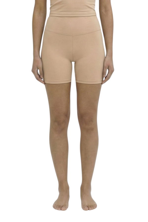 hauslabel BIKE SHORT - CAMEL