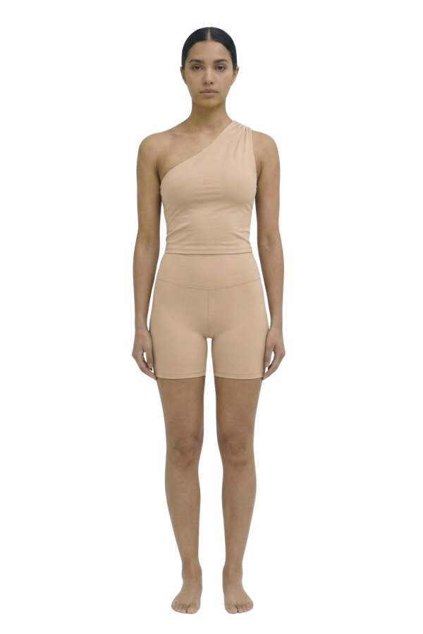 hauslabel BIKE SHORT - CAMEL