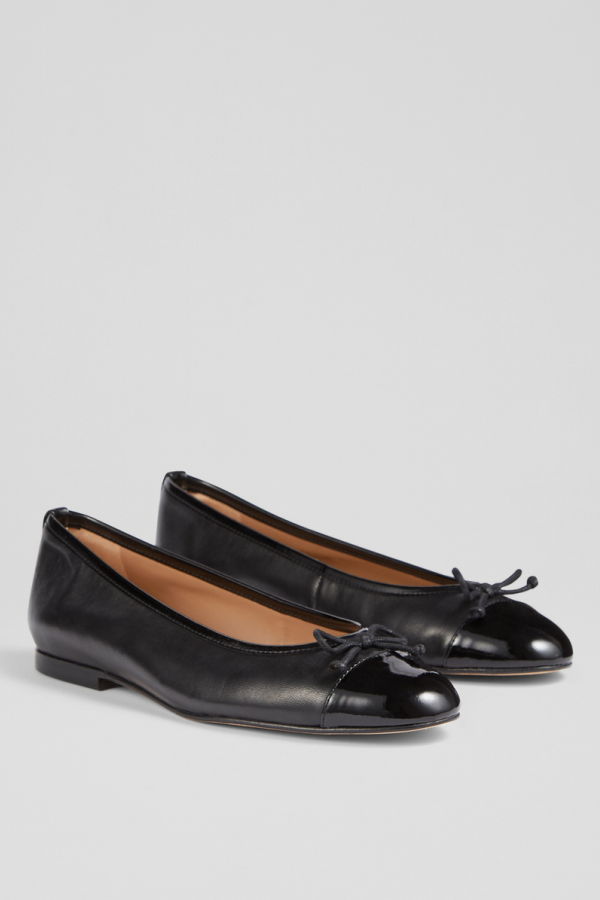 LK Bennett Kara Flats - Black