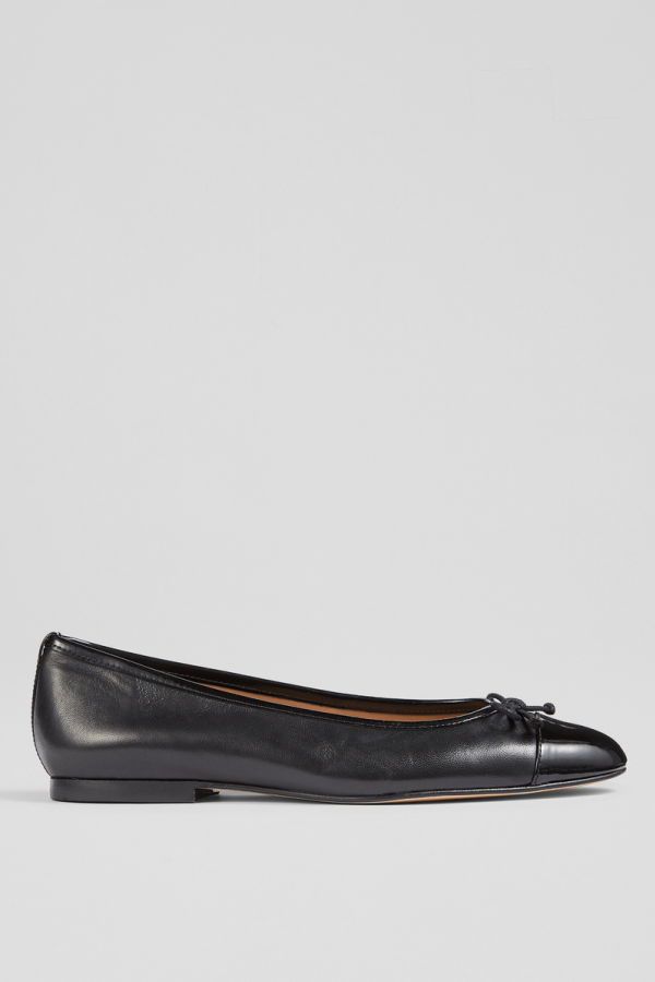 LK Bennett Kara Flats - Black