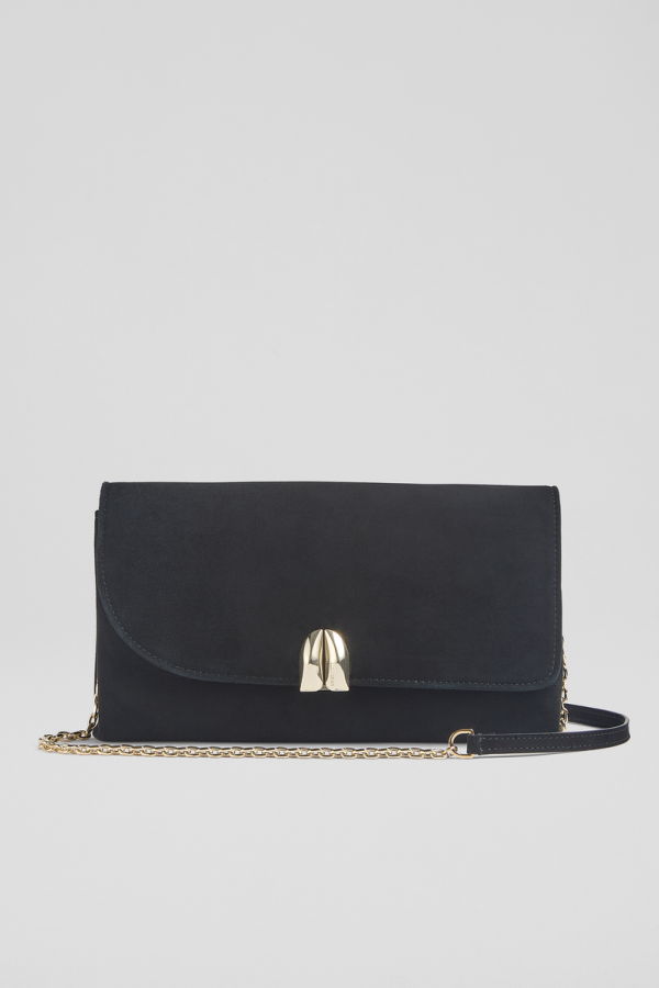 LK Bennett Aria Clutch - Black