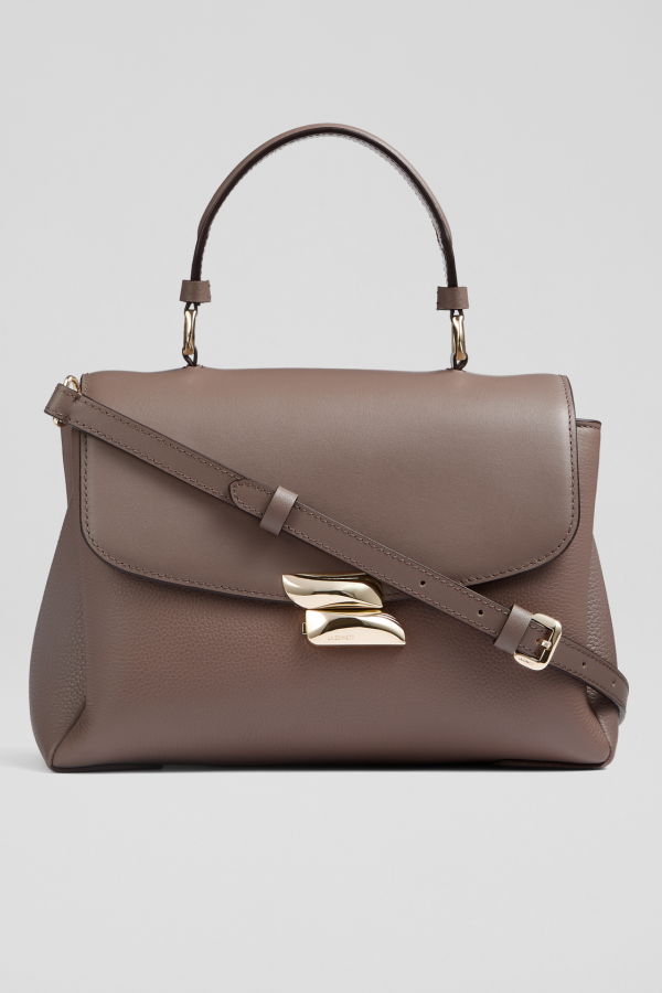 LK Bennett Darcie Shoulder Bag - Taupe
