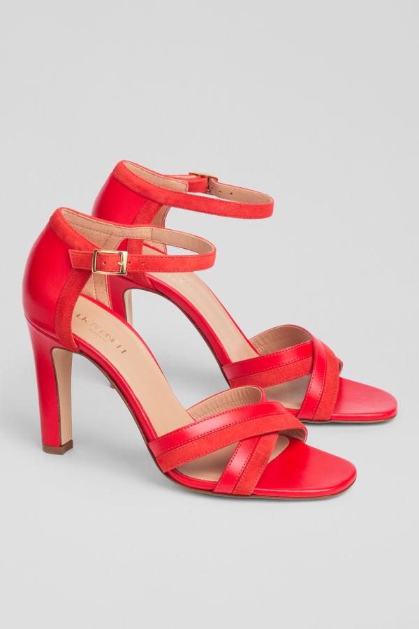 LK Bennett Lennon Sandals - Red