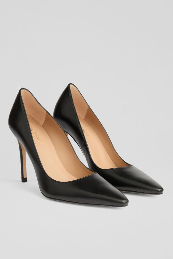 LK Bennett Fern Court Shoes - Black