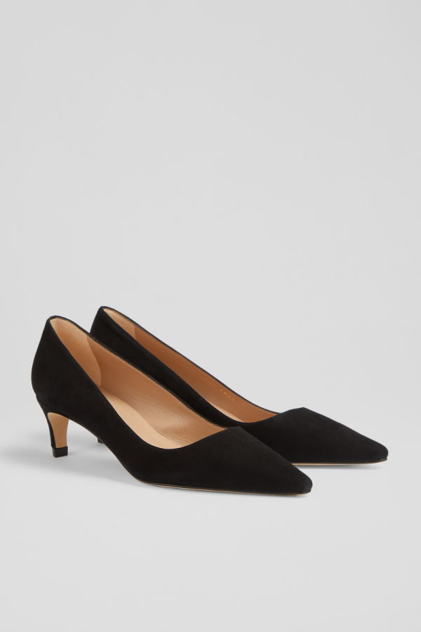 LK Bennett Ava New Court Shoes - Black