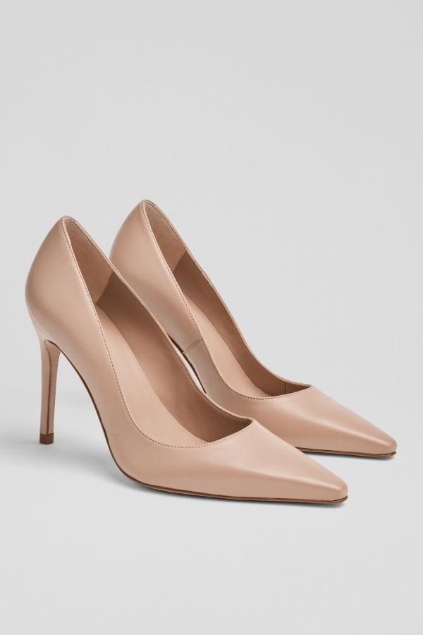 LK Bennett Fern New Closed Courts Heels - Trench