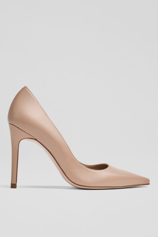 LK Bennett Fern New Closed Courts Heels - Trench