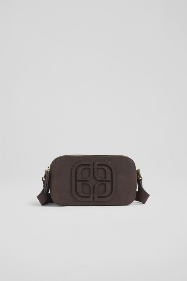 LK Bennett Perry Shoulder Bag - Chocolate