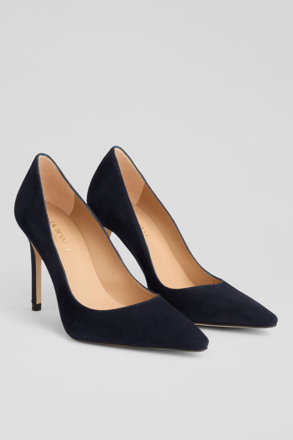 LK Bennett Fern New Court Shoes - Navy