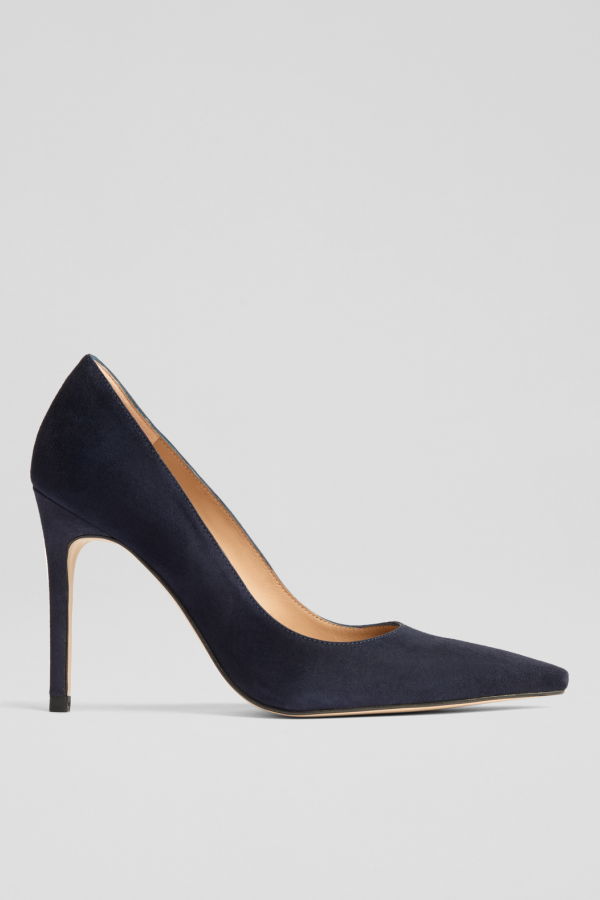 LK Bennett Fern New Court Shoes - Navy