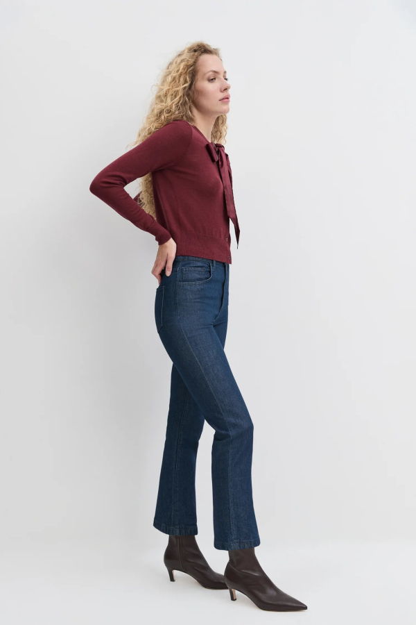 Favorite Daughter Valentina Super High Rise Straight Jeans