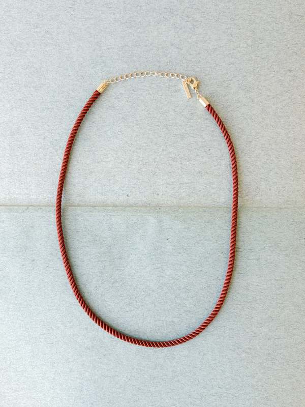 Thatch Coco Sienna Silk Cord Necklace