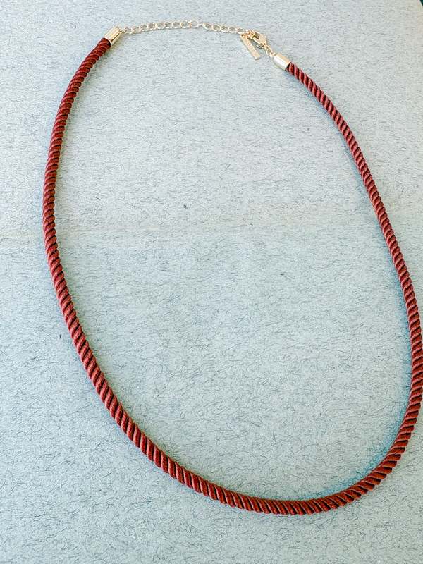 Thatch Coco Sienna Silk Cord Necklace