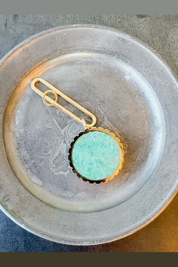 Thatch Odeon Amazonite Drop Charm