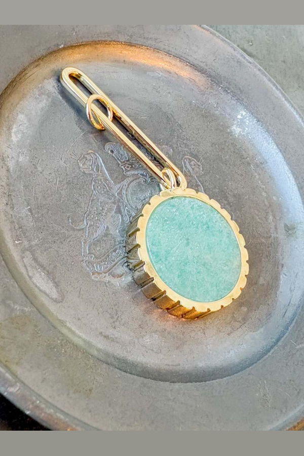 Thatch Odeon Amazonite Drop Charm