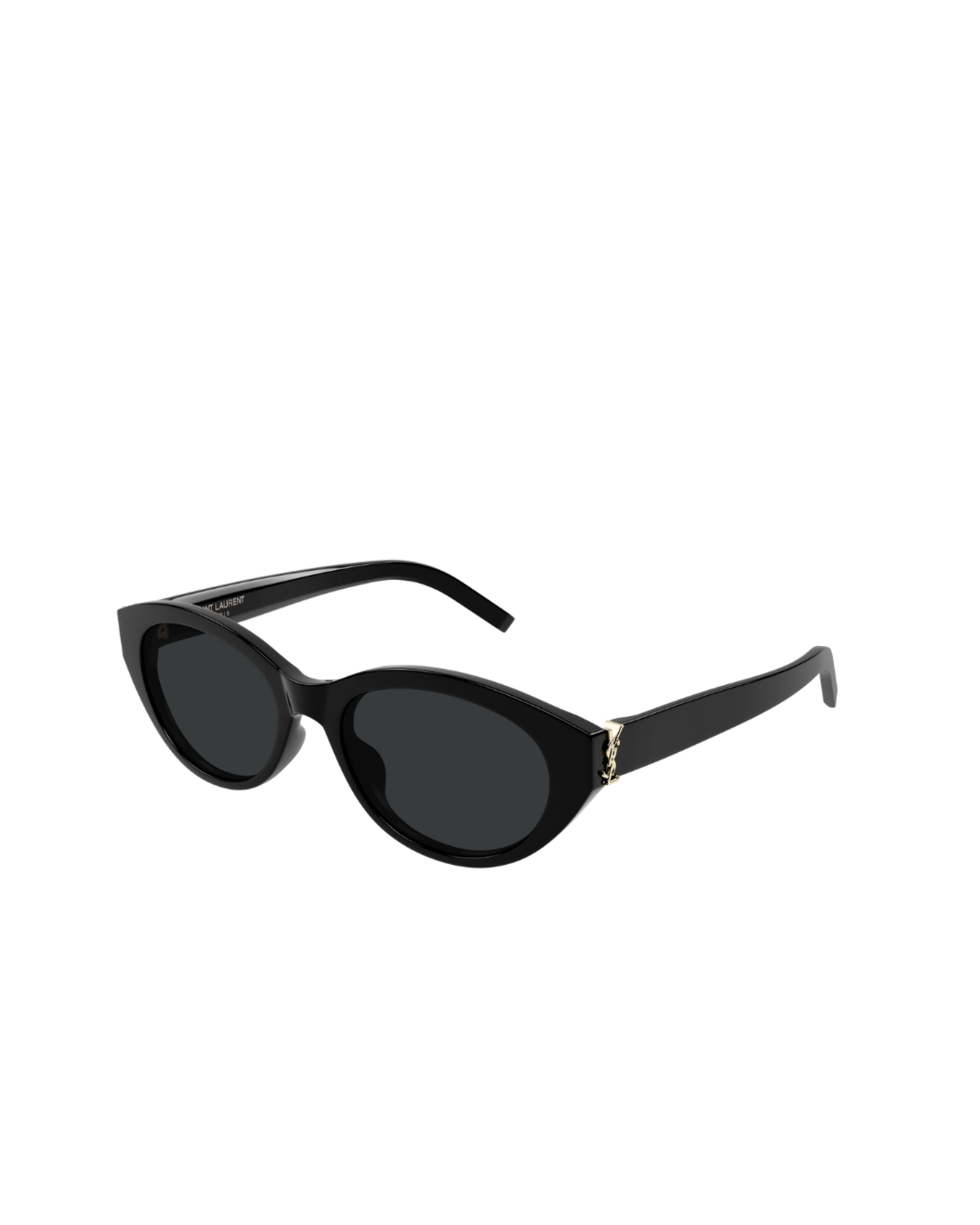 Yves Saint Laurent Chunky Oval Sunglasses - Black - Image 1 of 3