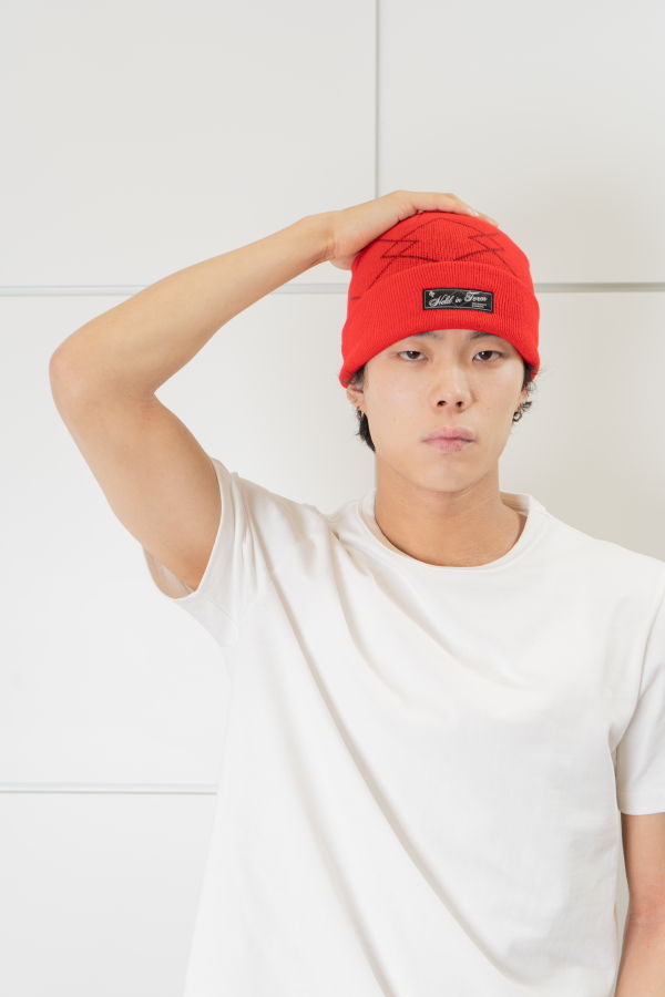 Held In Form Fishman Watch Cap Hat - Red