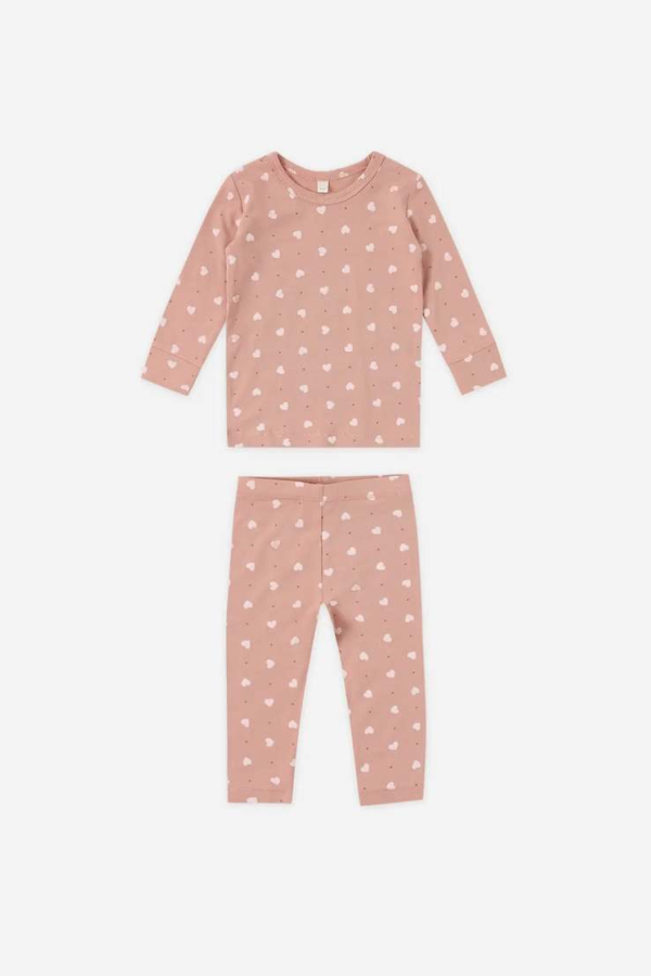 KIDS Rylee + Cru Quincy Mae Bamboo Pajama Set