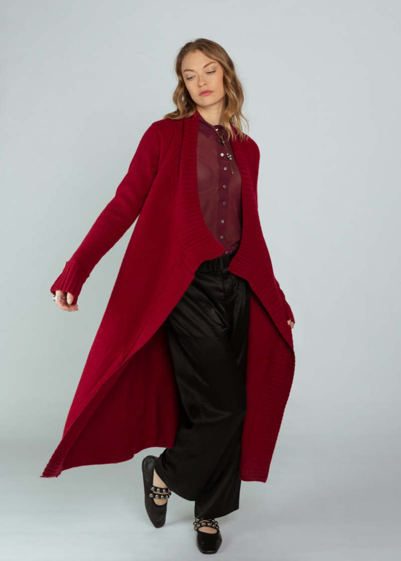 Brazeau Tricot Royal Pub Cardigan - Scarlette