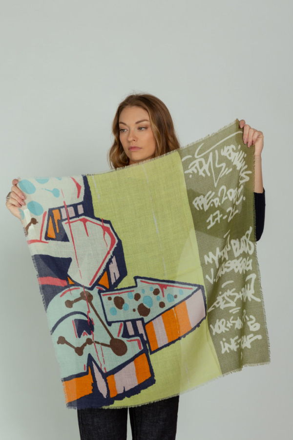 Epice Graffiti Bandana - Lime