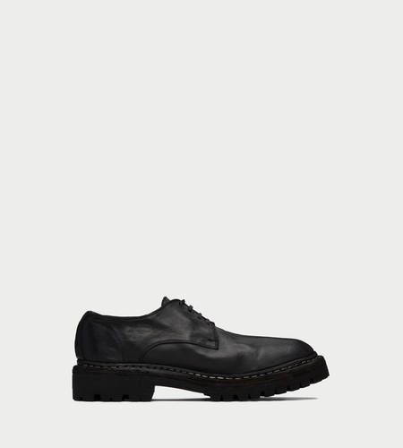 Namacheko Sweynthill Box Calf Derby Shoes - Black | Garmentory