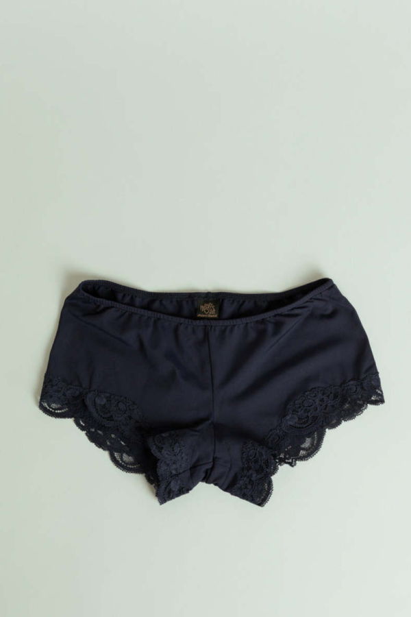 Only Hearts Delicious With Lace Hipster - Navy