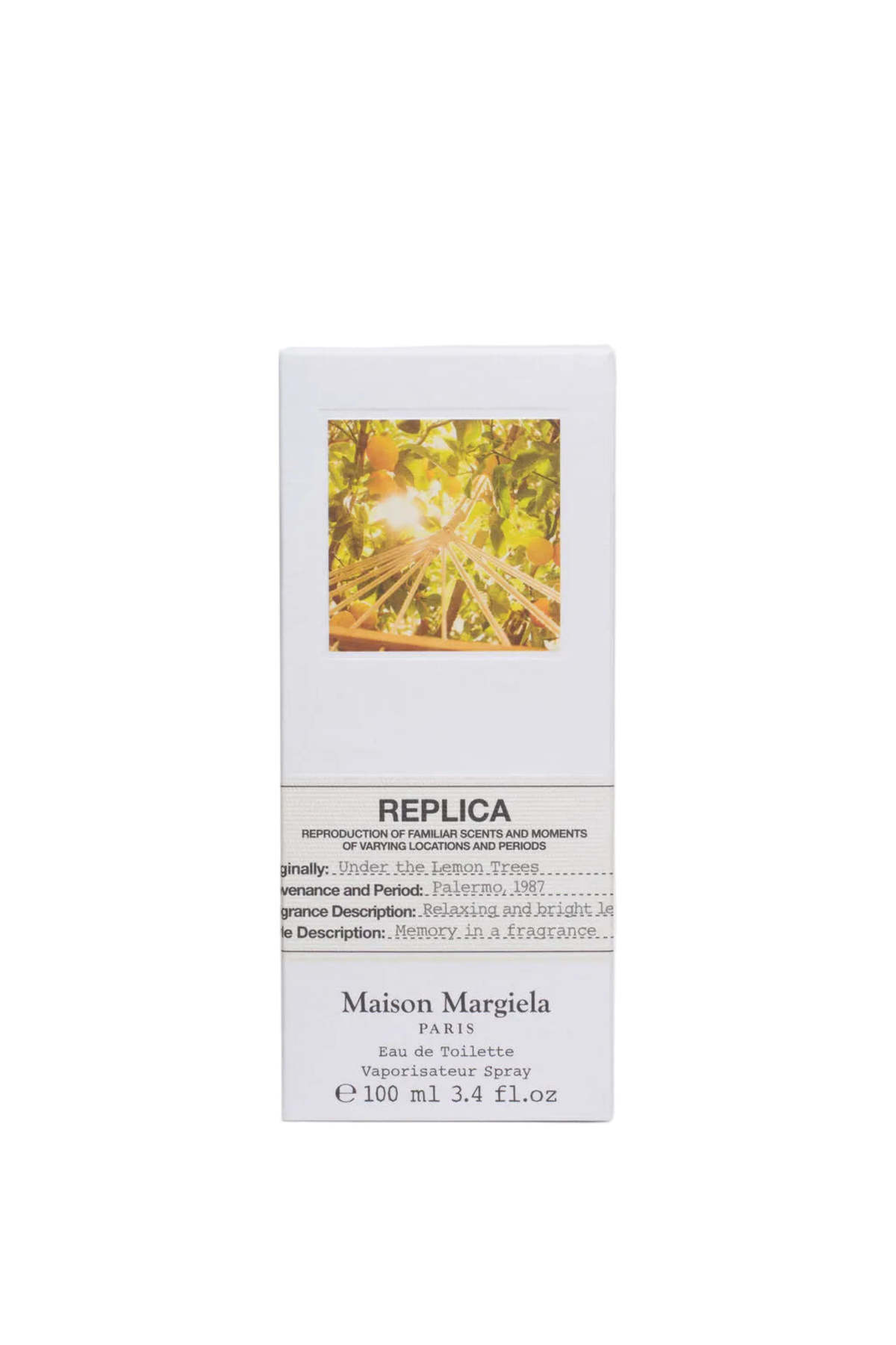 Maison Margiela Replica Under The Lemon Trees Eau De Toilette 100ml Perfume - Image 2 of 2