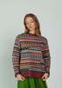Antipast Jacquard Knit Wool Mohair Pullover - Multi - Thumbnail 3