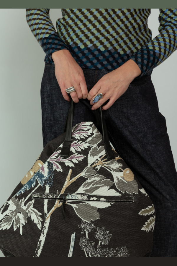 Epice Delhi Shopping Tote - Black