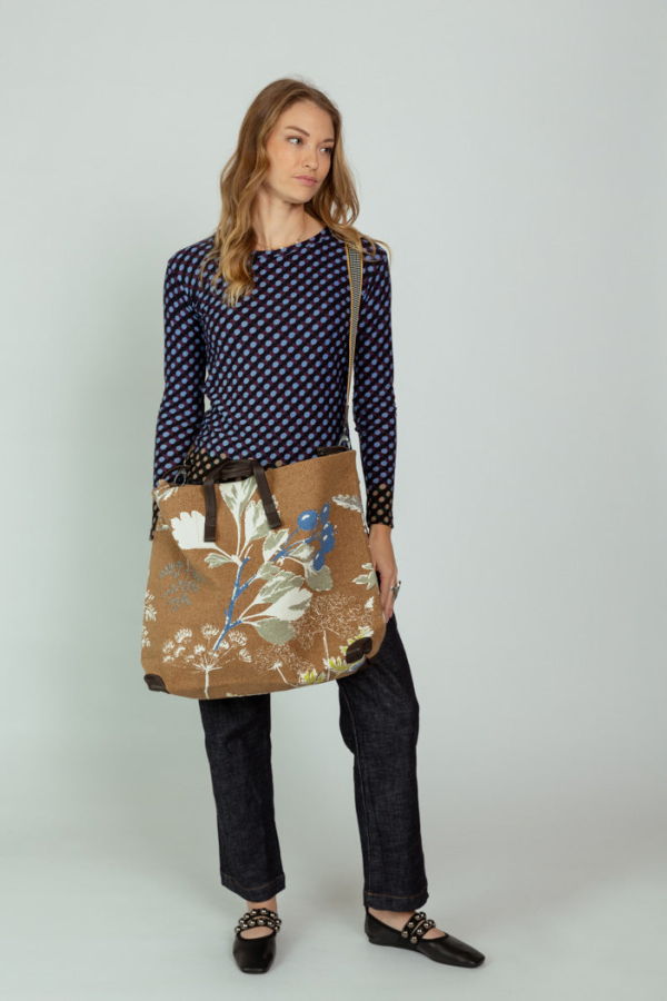 Epice Delhi Shopping Tote - Golden