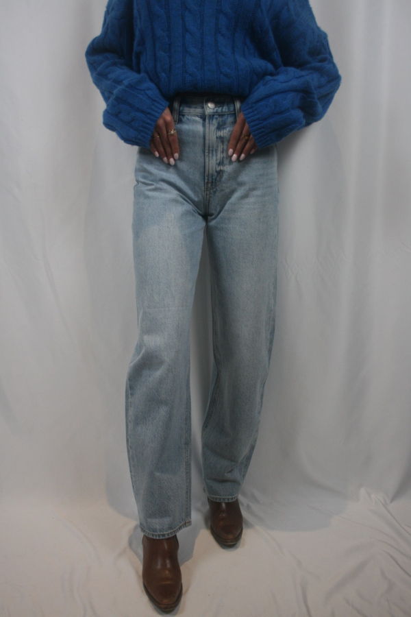 Pistola Wes High Rise Barrel Jean