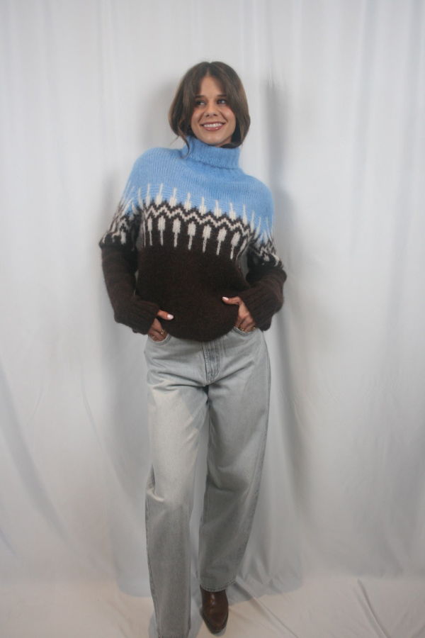 Pistola Wes High Rise Barrel Jean