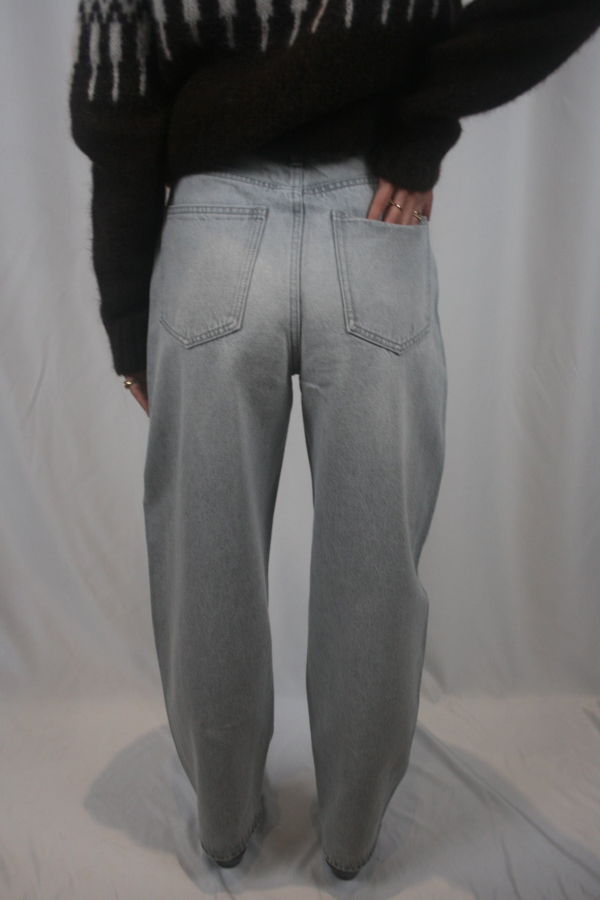 Pistola Wes High Rise Barrel Jean