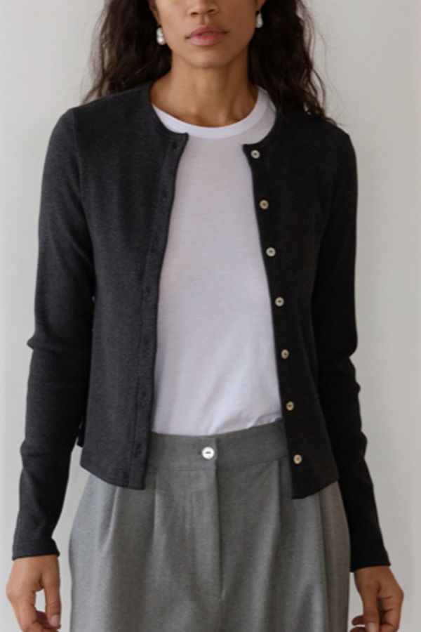 Donni. The Rib Cardi Sweater