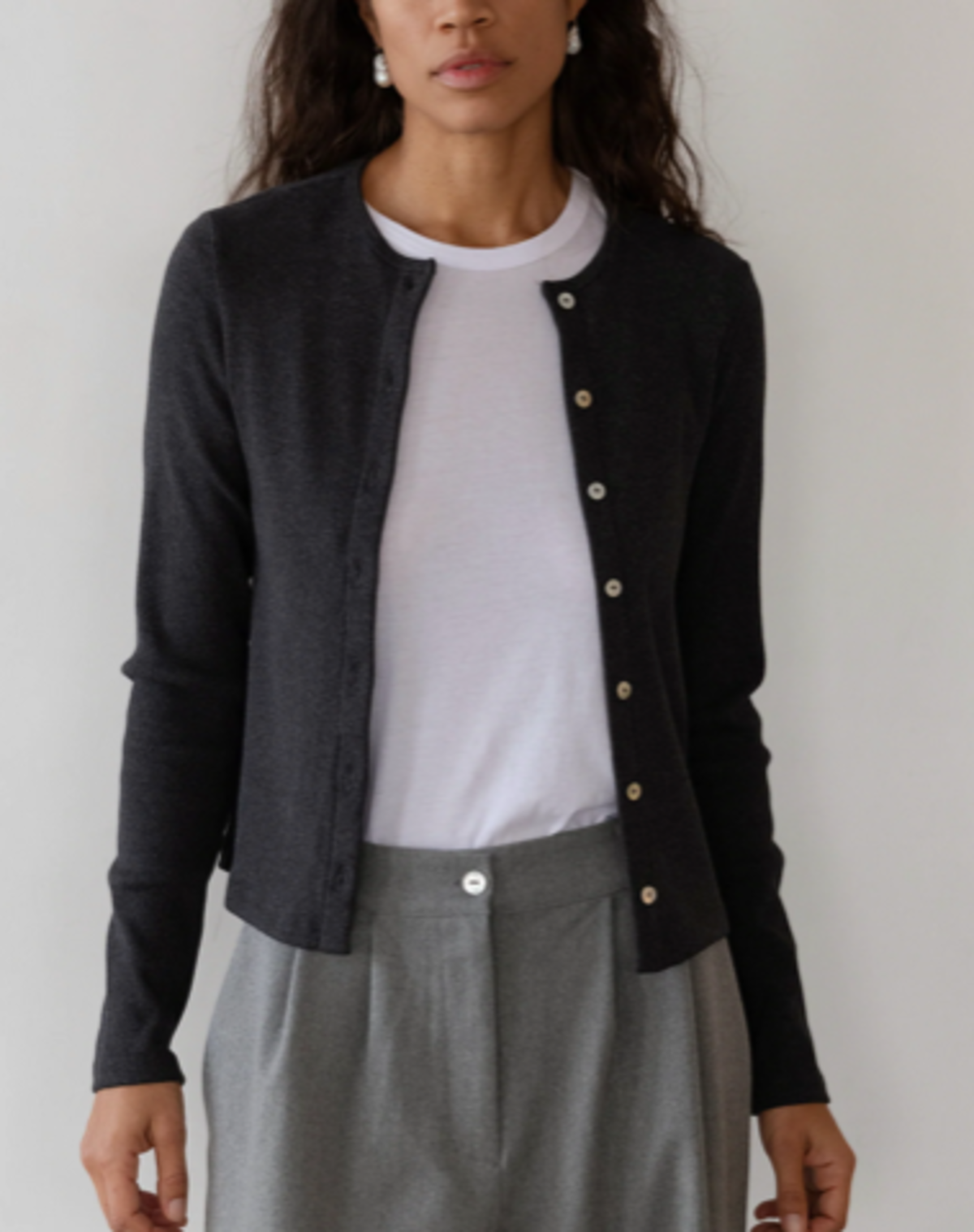 Donni. The Rib Cardi Sweater - Image 1 of 2